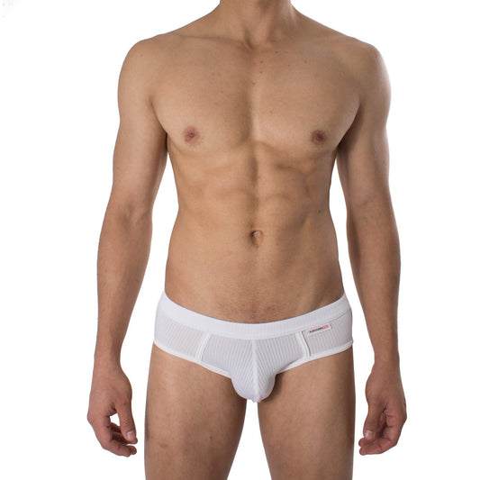 PB0001 - Brief Chroma Blanco Unwet - AlexandersKing Underwear