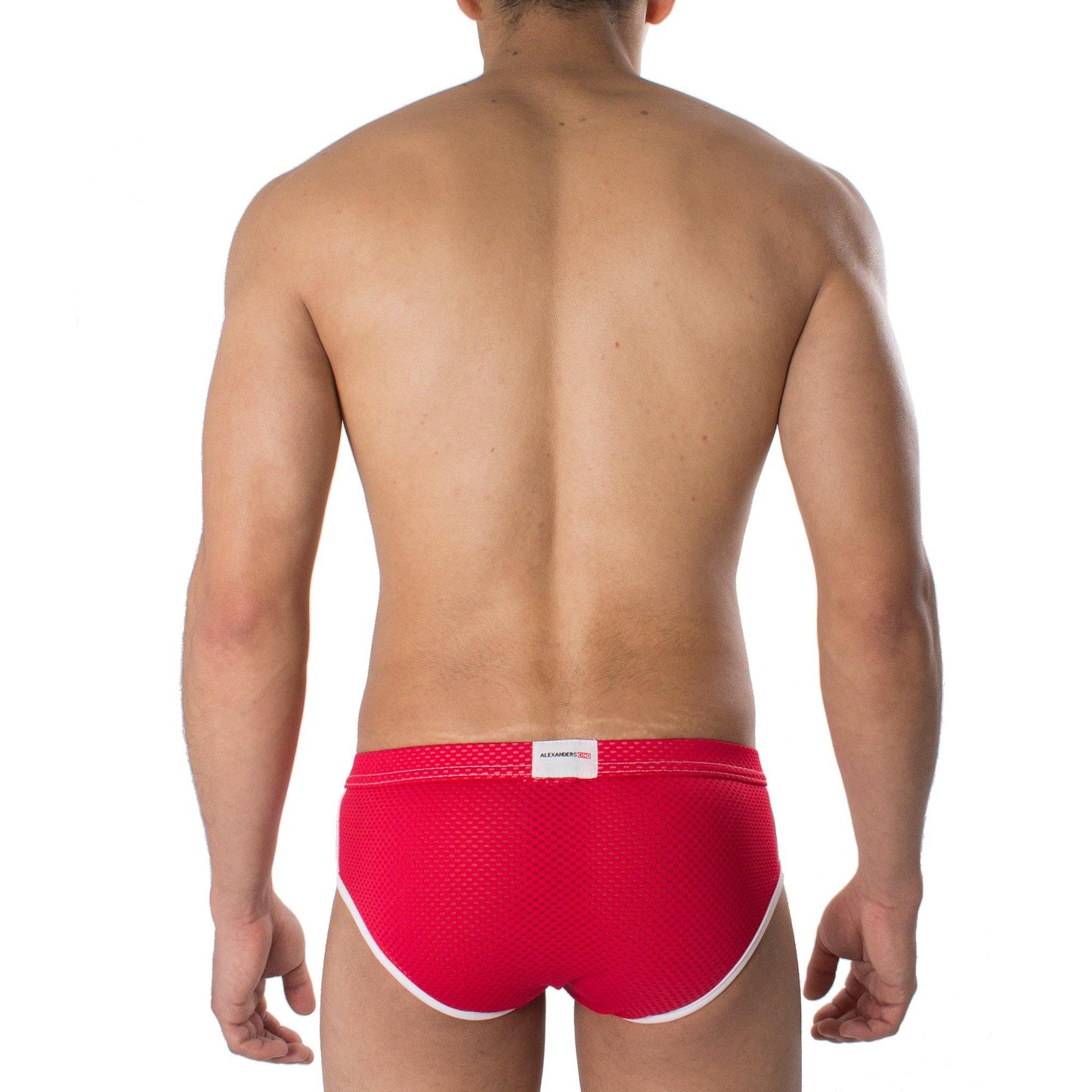 PB0005 - Brief Chroma Rojo Unwet - AlexandersKing Underwear