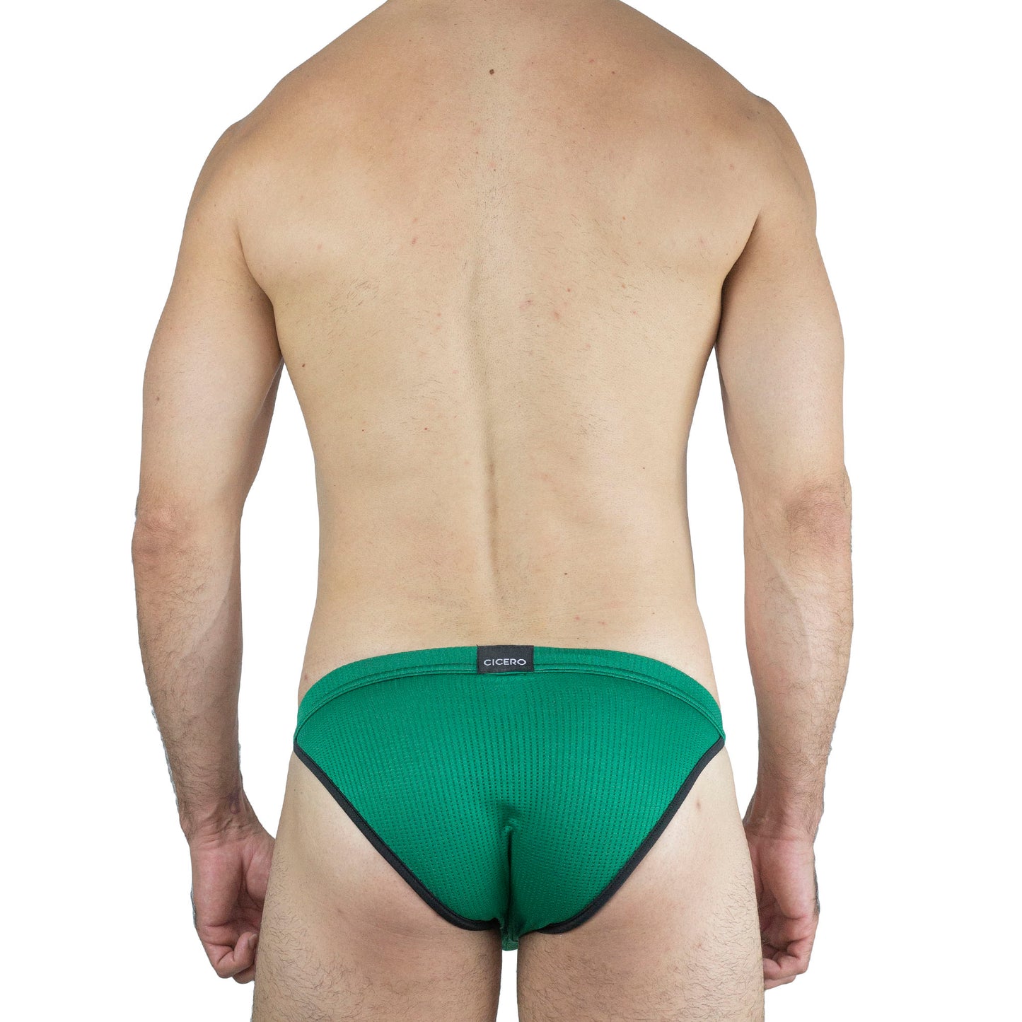 SB0001 Brief unwet green bikini