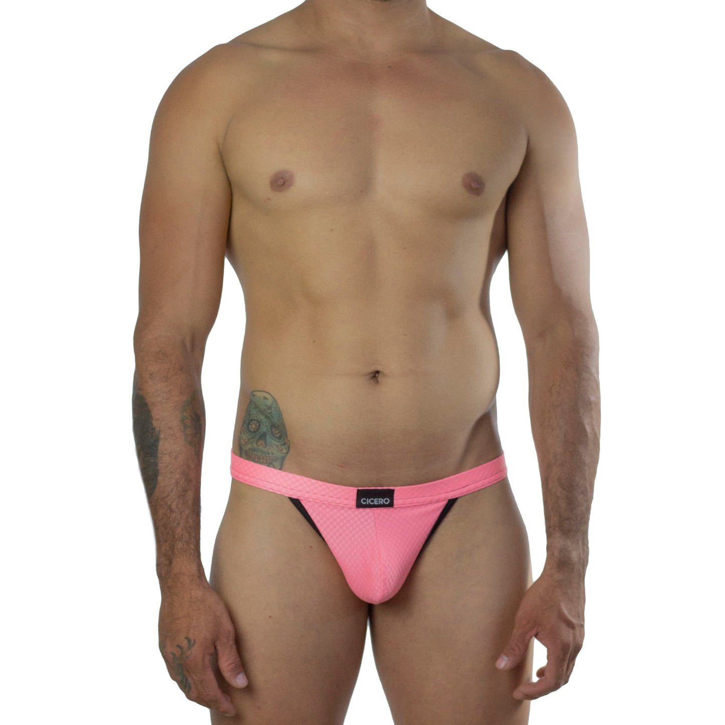 SB0010 Brief bikini Rosa Neon Unwet