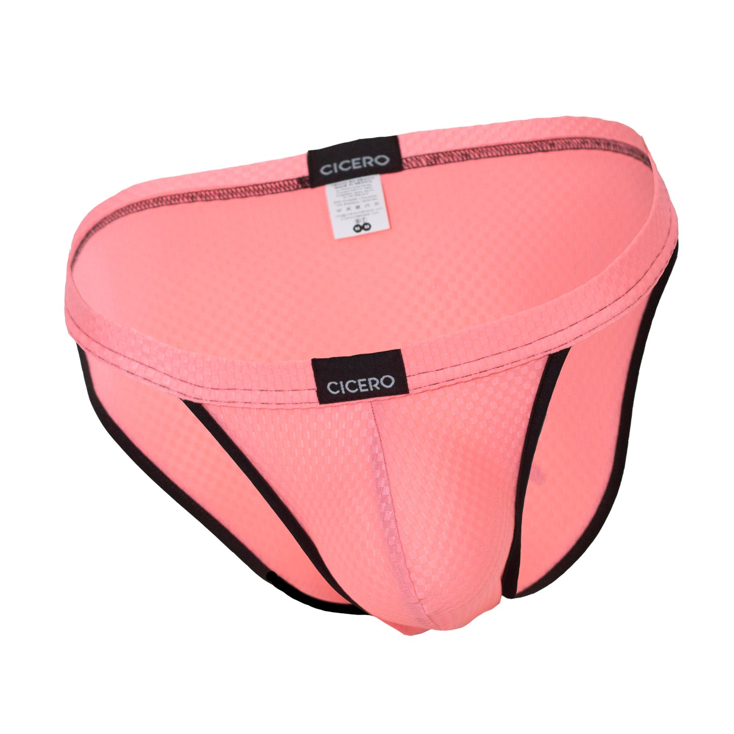 SB0010 Brief bikini Rosa Neon Unwet