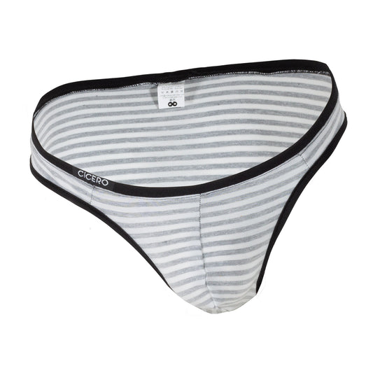 SL0056 Slip Cook rayas blancas y gris comfort