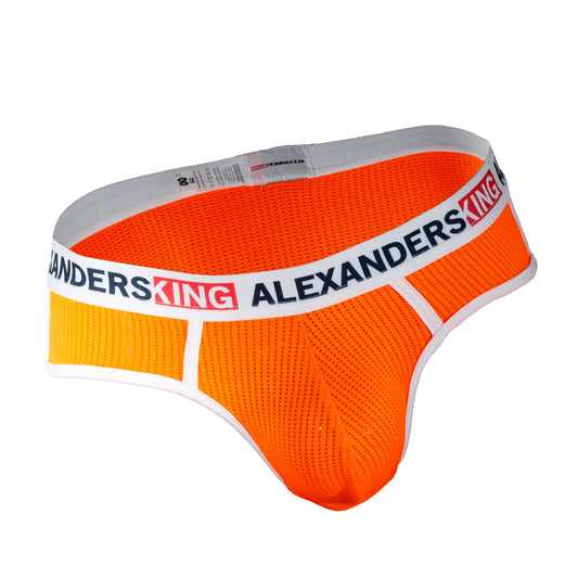 TP0030 Brief Orange Neon Unwet Alexanders King