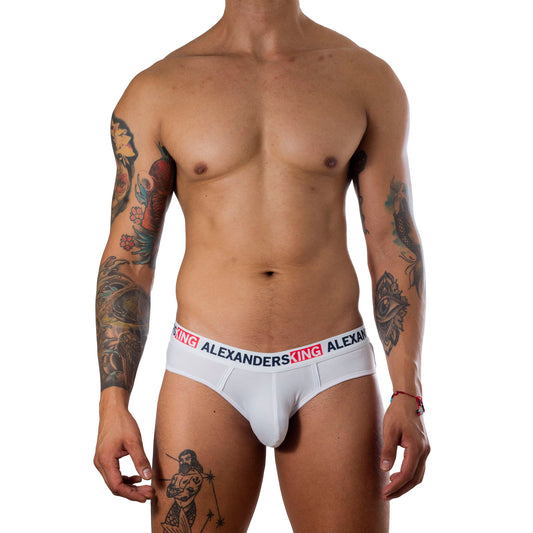 TP0182 Brief blanco total Skinit Alexanders King