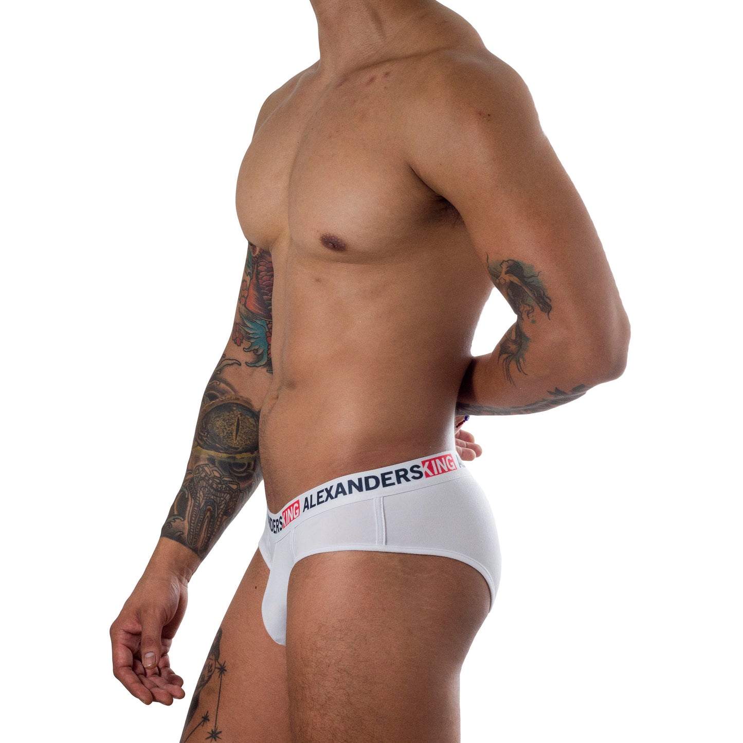 TP0182 Brief blanco total Skinit Alexanders King