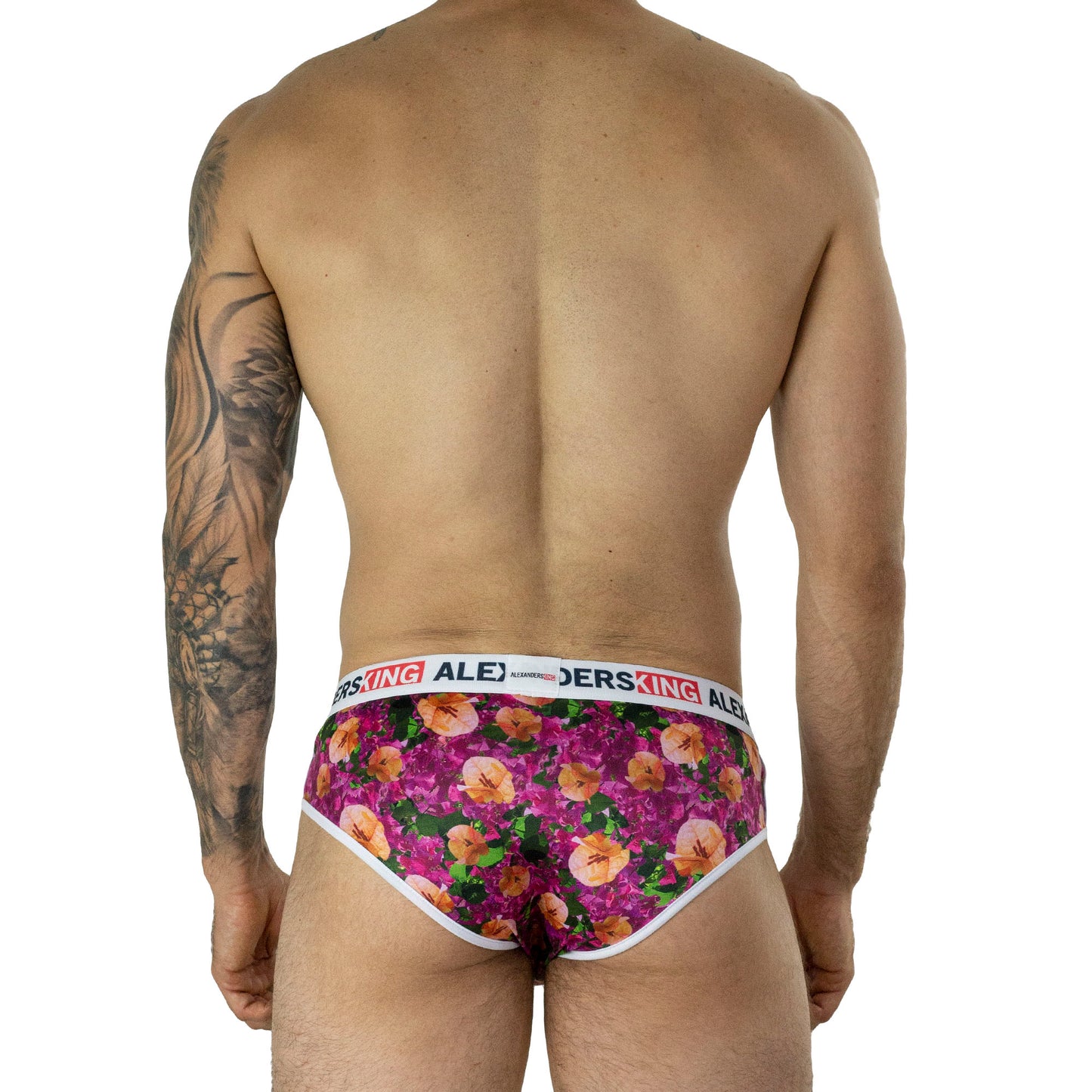 TP0278 Brief Trosa Buga-mbilia flowers color bugambilia SkinIt AlexandersKing 