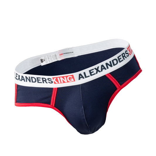 TP0231 Brief Azul Marino skinit Bies Rojo